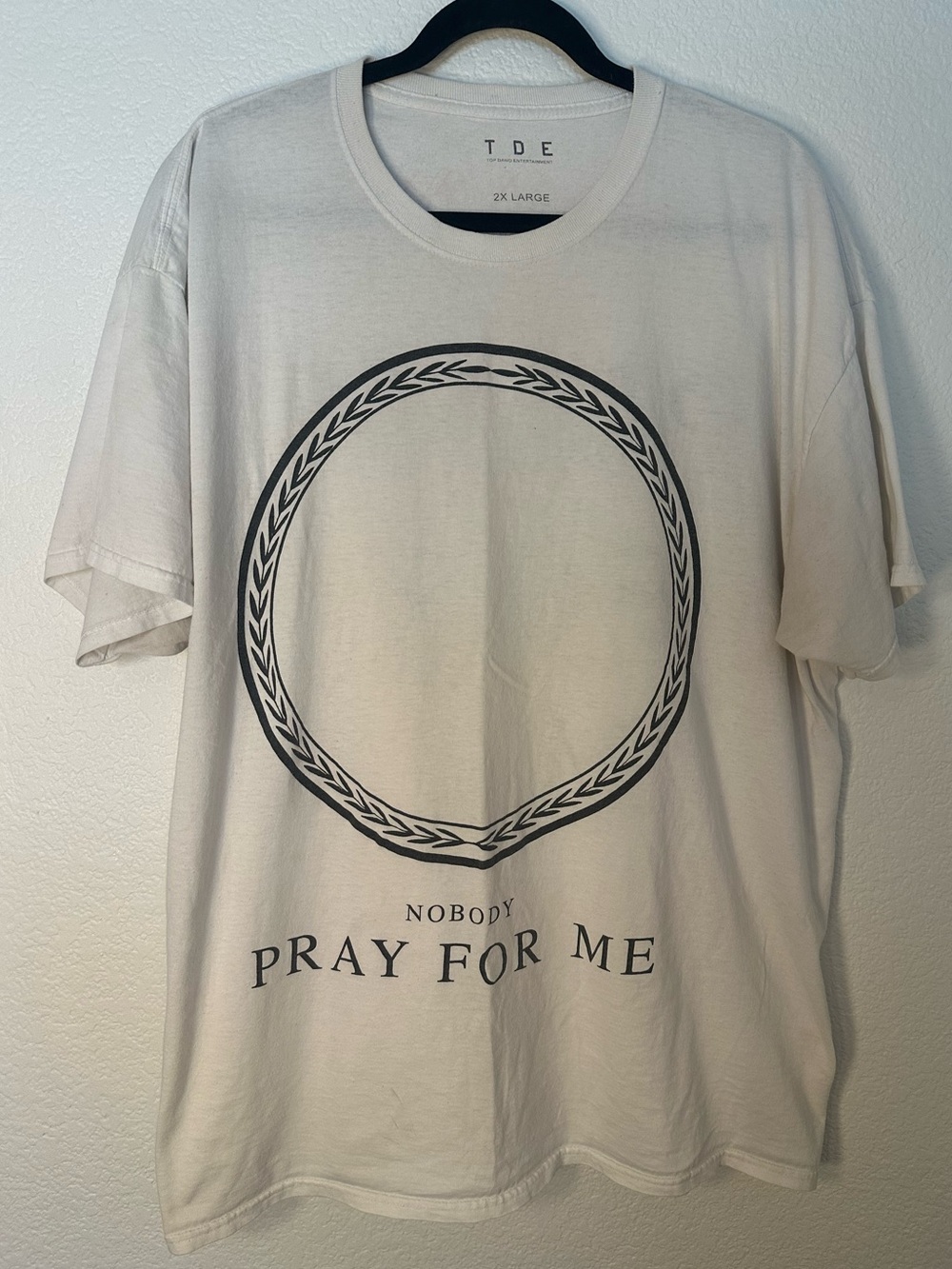Kendrick Lamar “Nobody Pray For Me” Tour TDE Graphic T-Shirt Men’s 2XL